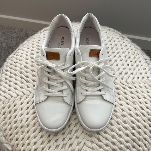 *New JOSEPH SEIBEL Claire 01 white leather sneaker sz41/10.5 - Picture 8 of 13